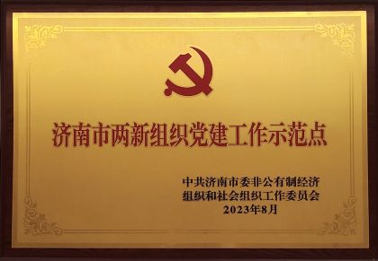 喜报｜好博体育获评济南市两新组织党建示范点
