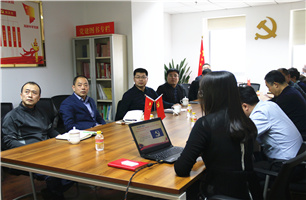 济南市委组织部调研组莅临好博体育调研党建工作